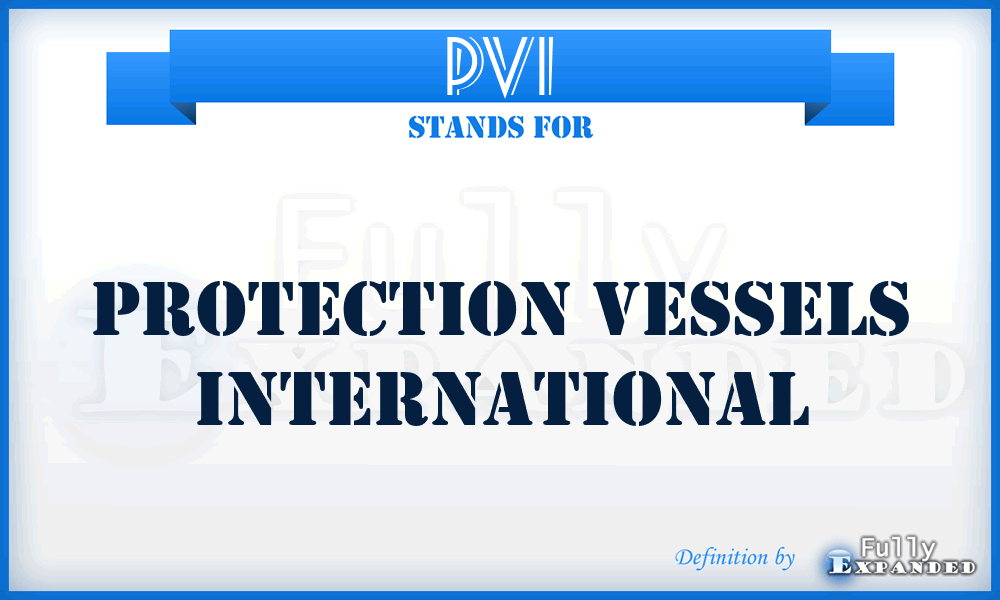 PVI - Protection Vessels International