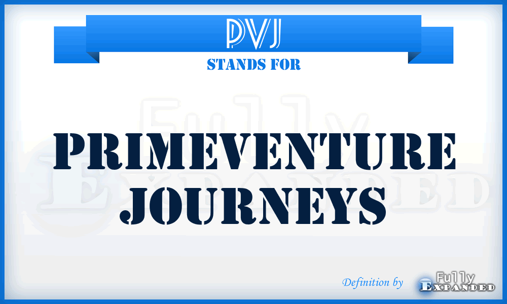 PVJ - PrimeVenture Journeys