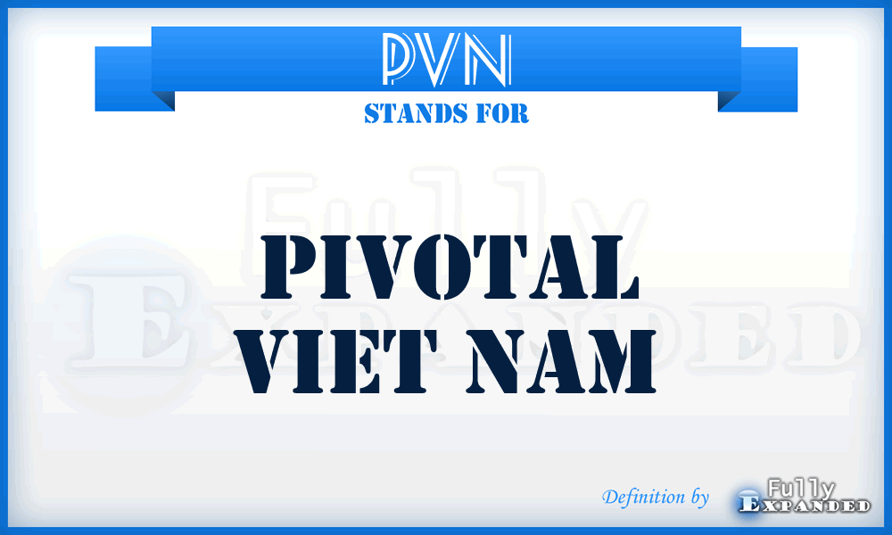 PVN - Pivotal Viet Nam