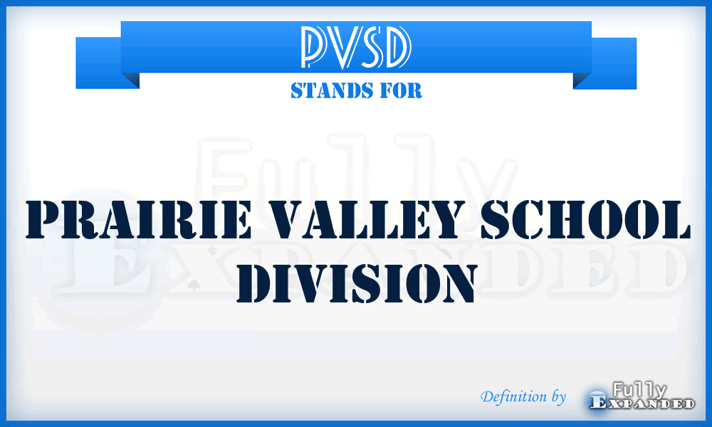 PVSD - Prairie Valley School Division