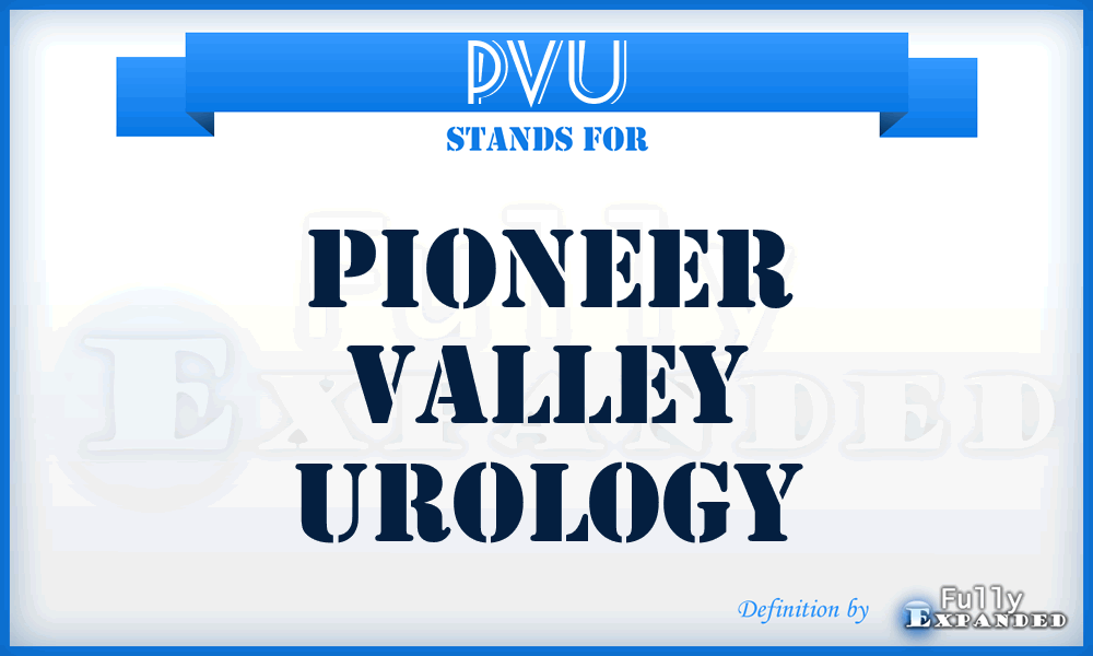PVU - Pioneer Valley Urology