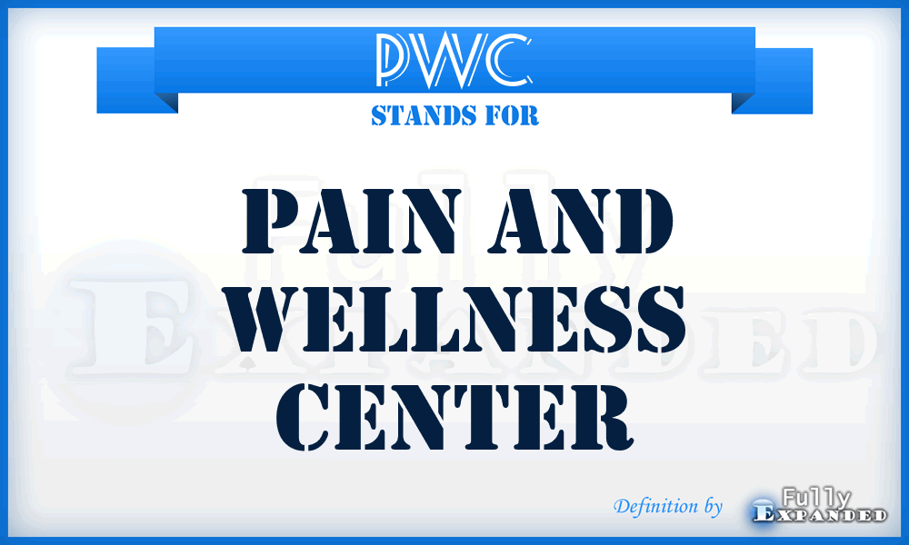 PWC - Pain and Wellness Center