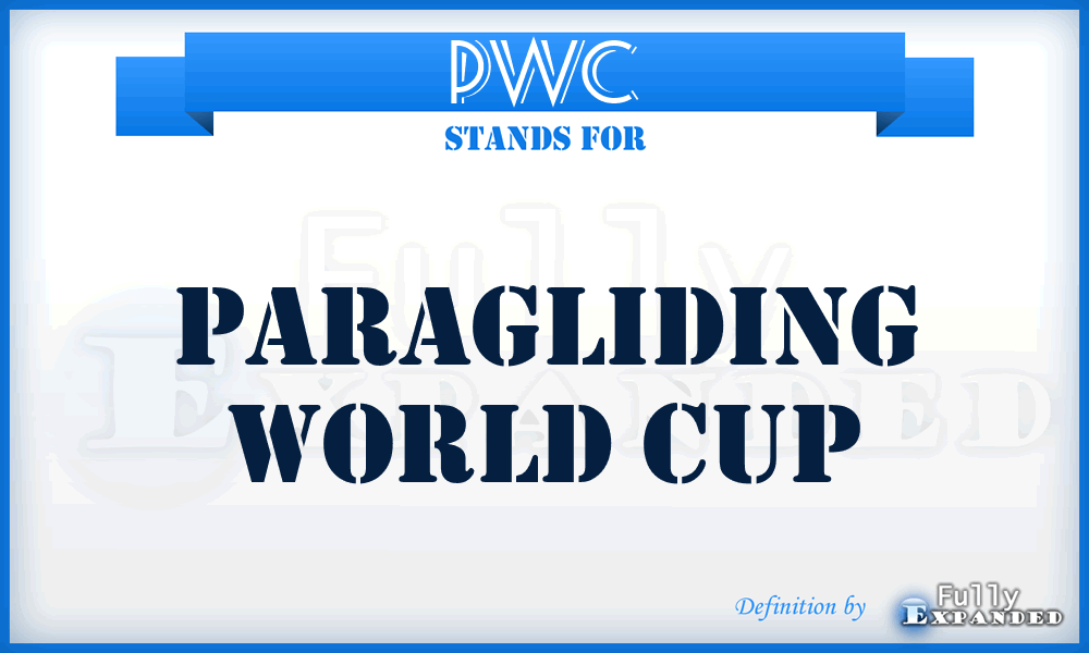 PWC - Paragliding World Cup