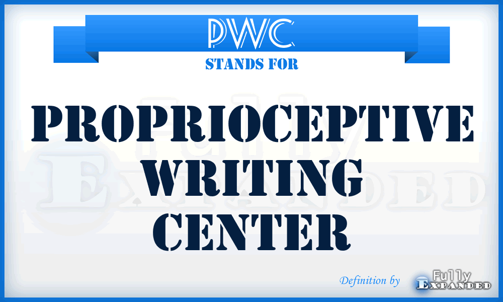 PWC - Proprioceptive Writing Center