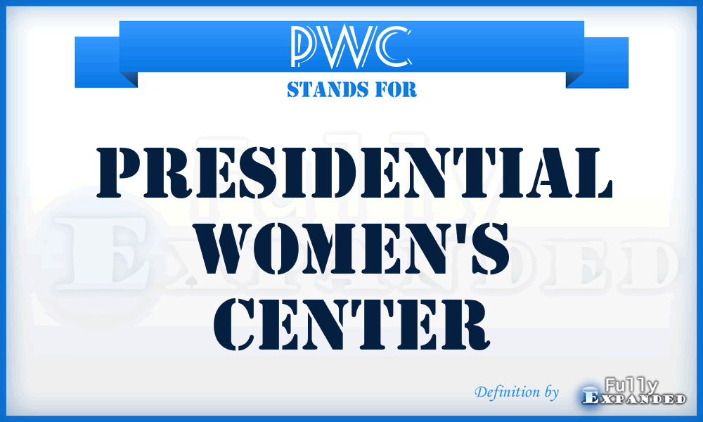 PWC - Presidential Women's Center