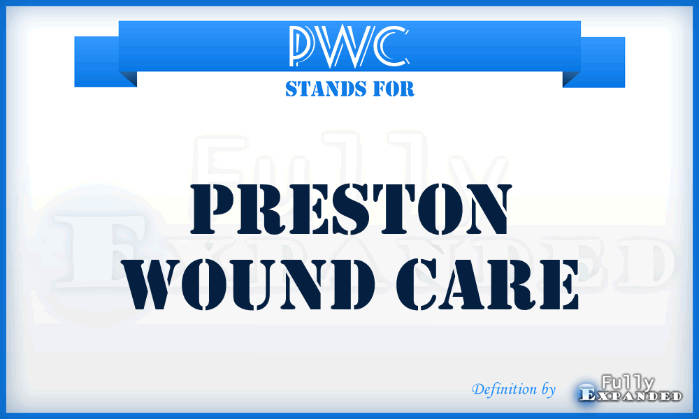PWC - Preston Wound Care