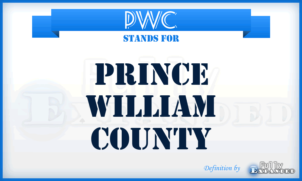 PWC - Prince William County