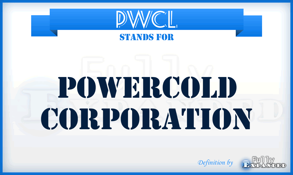 PWCL - Powercold Corporation