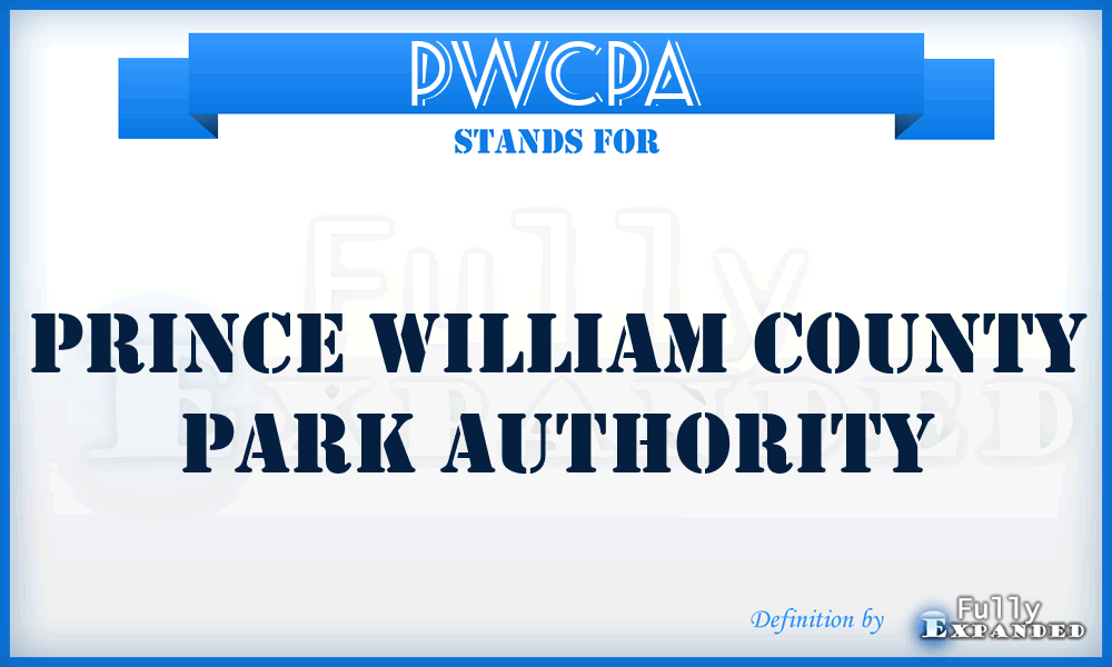 PWCPA - Prince William County Park Authority