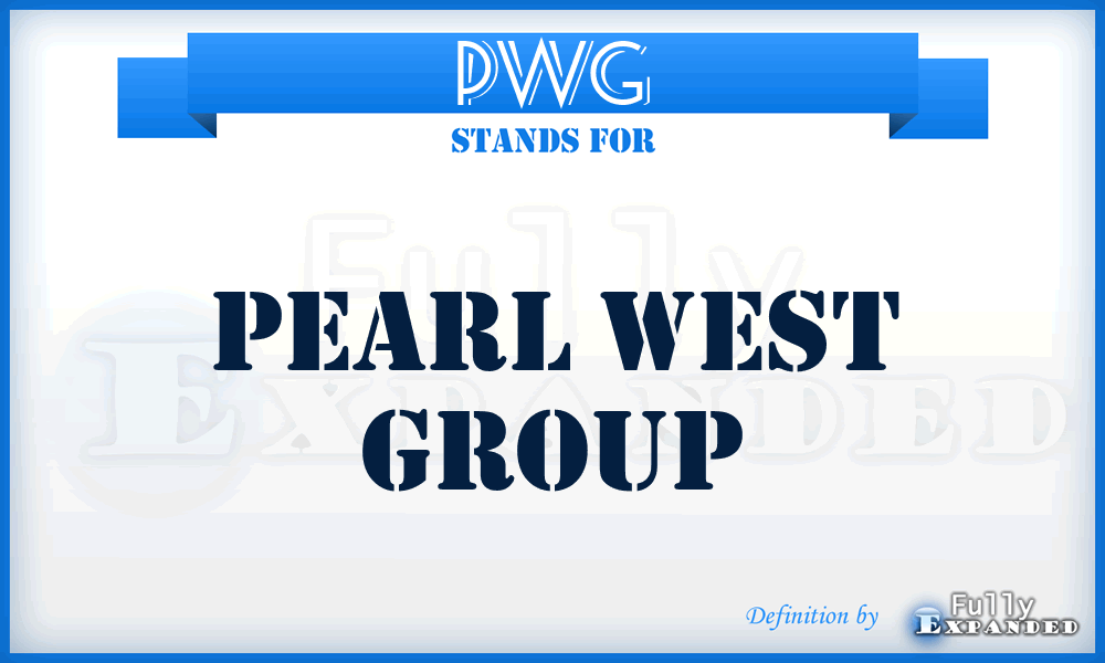 PWG - Pearl West Group