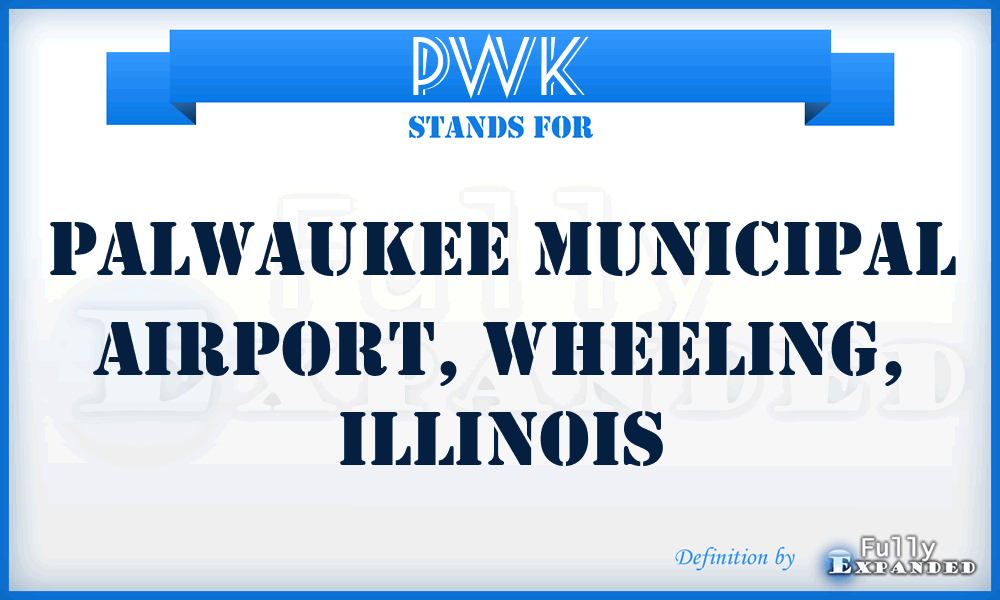 PWK - Palwaukee Municipal Airport, Wheeling, Illinois