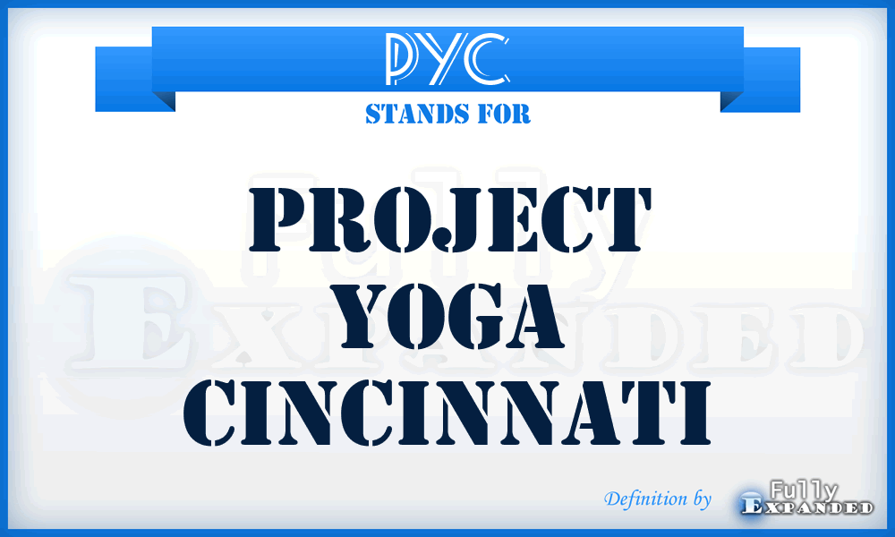 PYC - Project Yoga Cincinnati