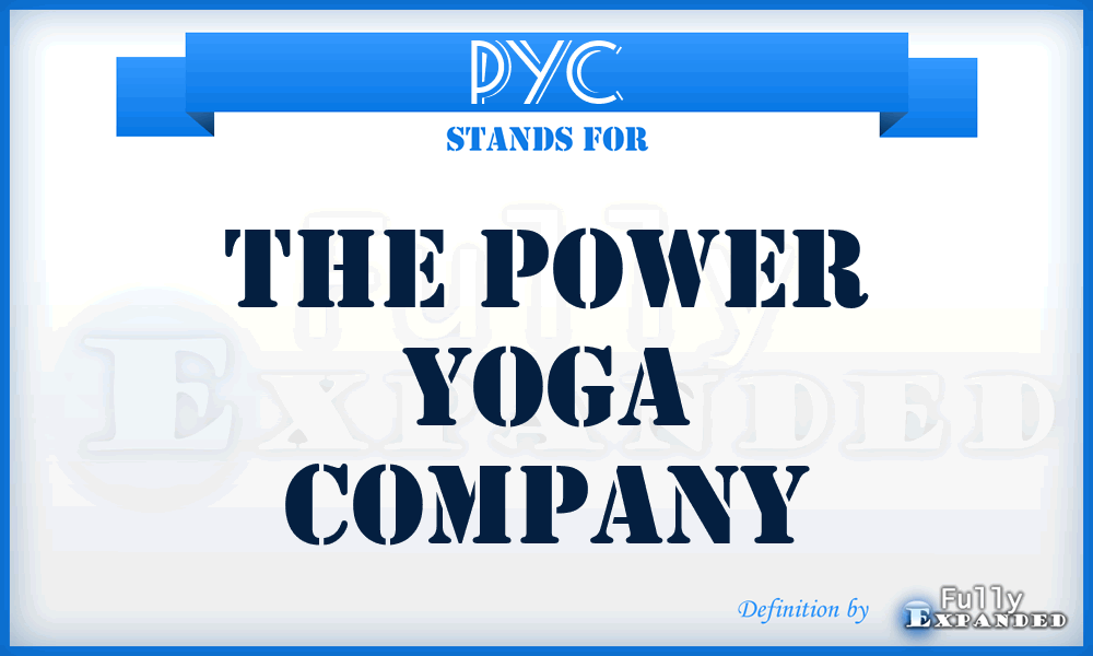 PYC - The Power Yoga Company