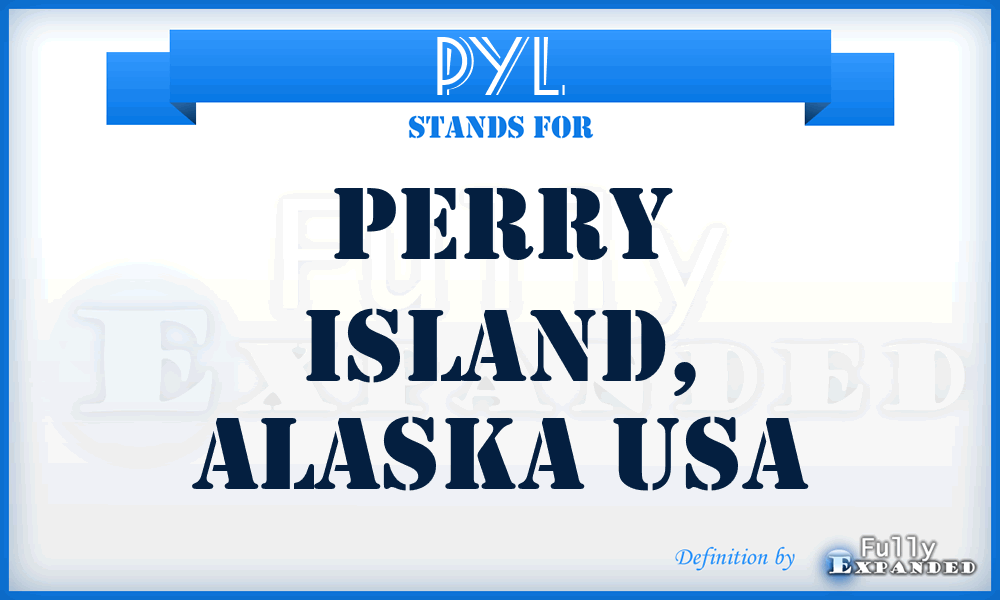 PYL - Perry Island, Alaska USA