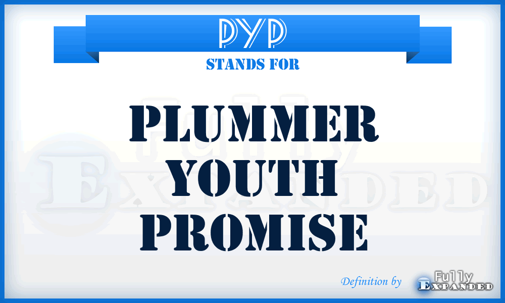 PYP - Plummer Youth Promise