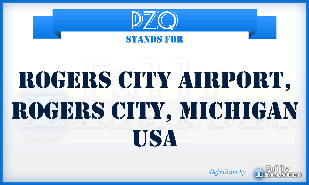 PZQ - Rogers City Airport, Rogers City, Michigan USA