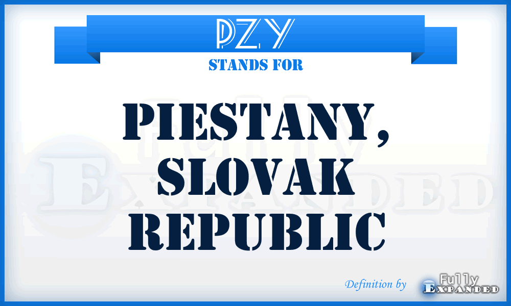 PZY - Piestany, Slovak Republic