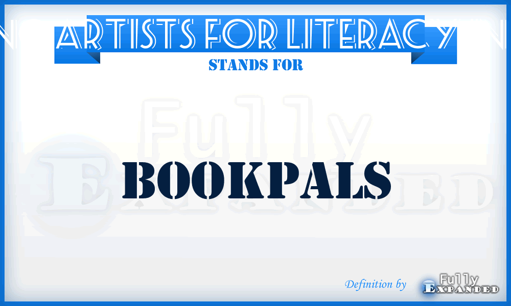 Performing Artists for Literacy in Schools - BookPALS