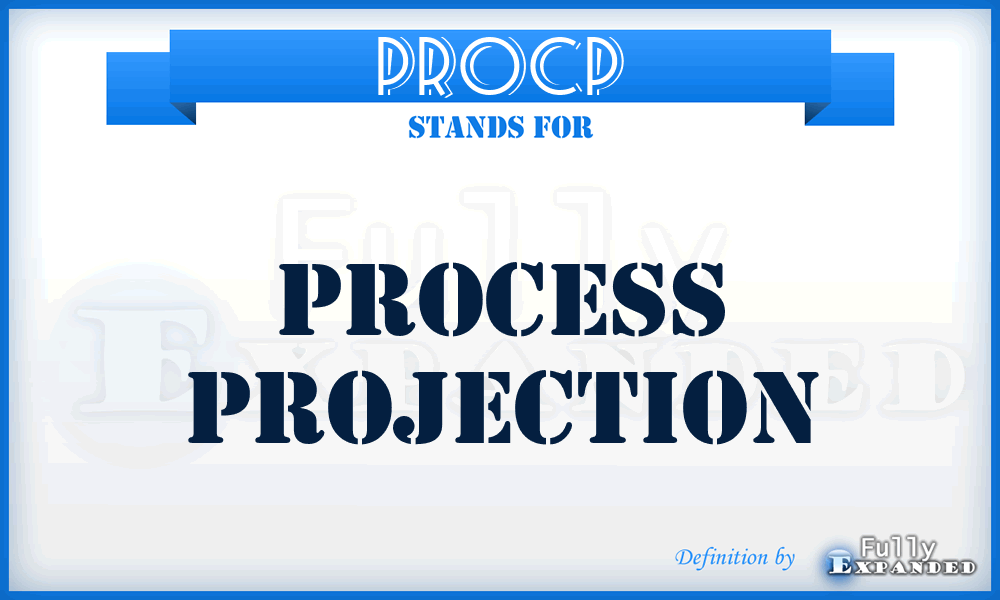 ProcP - process projection