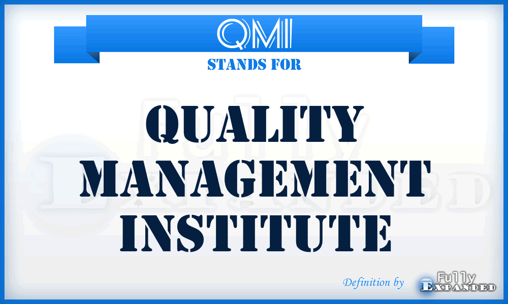 QMI - Quality Management Institute