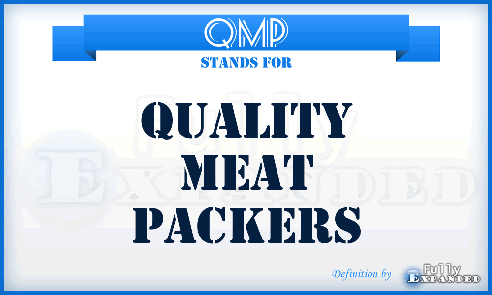 QMP - Quality Meat Packers