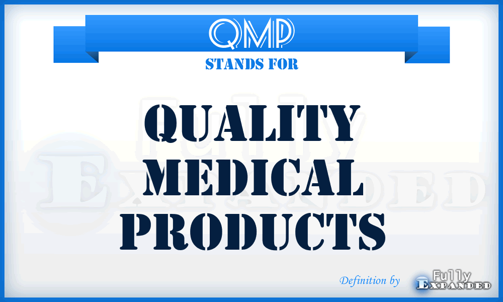 QMP - Quality Medical Products