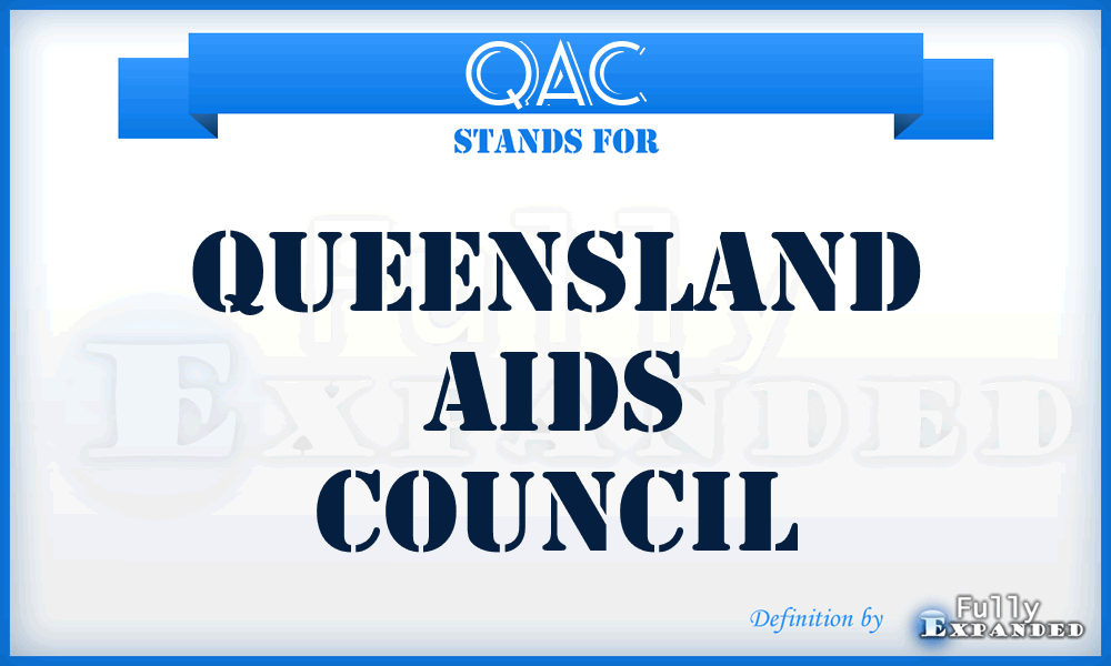 QAC - Queensland Aids Council