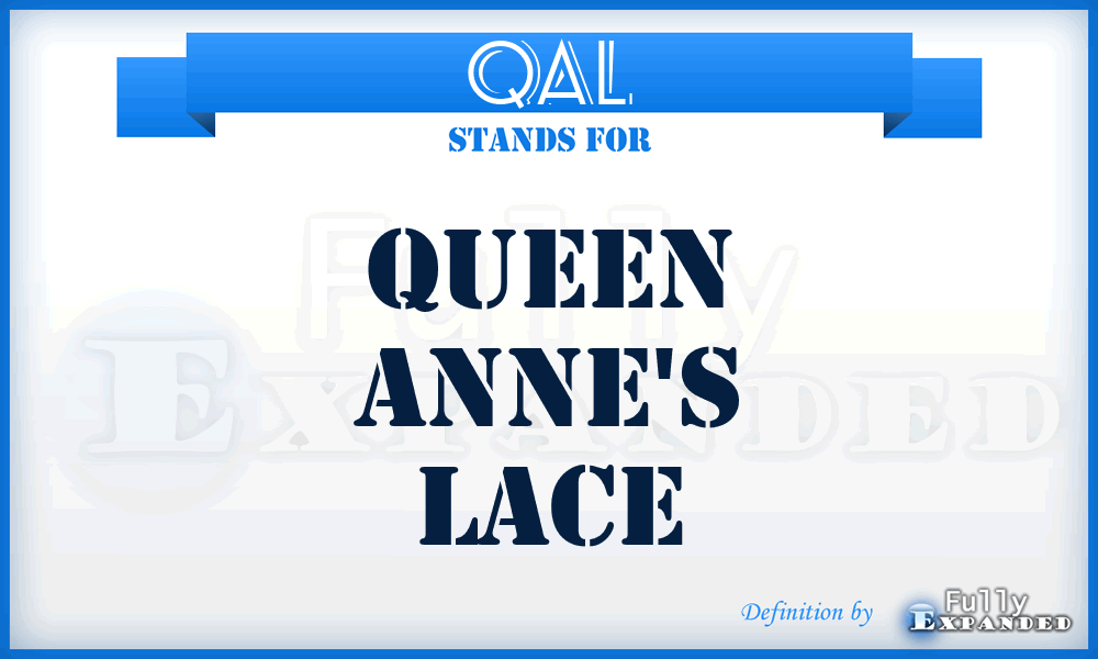 QAL - Queen Anne's Lace