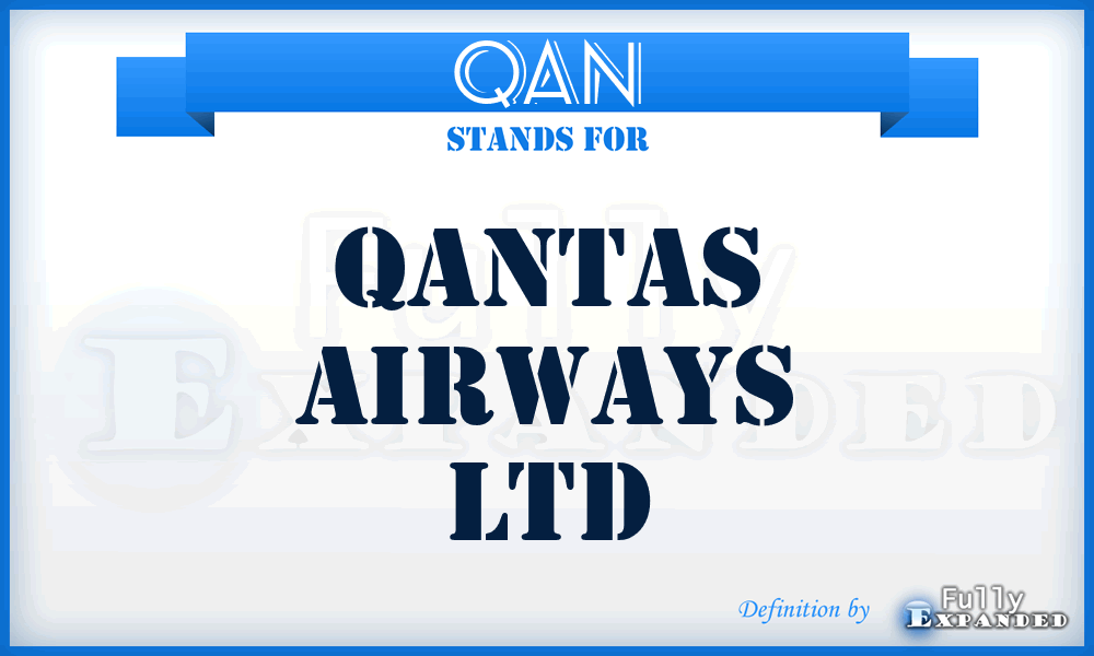 QAN - Qantas Airways Ltd