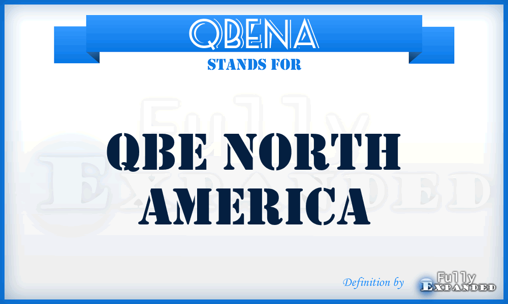 QBENA - QBE North America