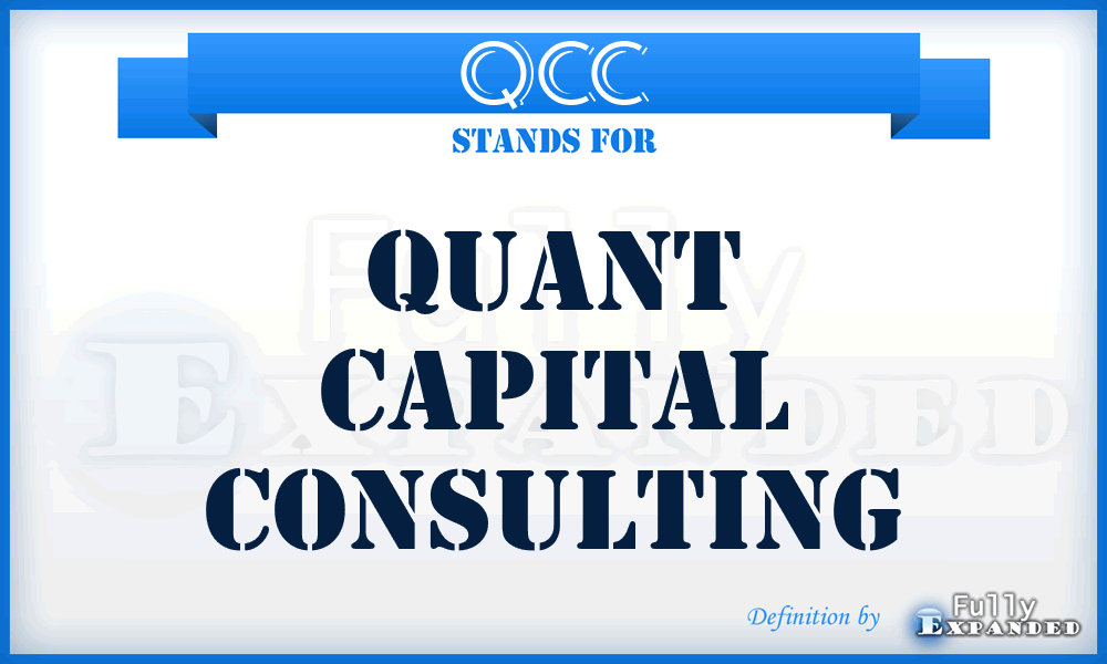 QCC - Quant Capital Consulting