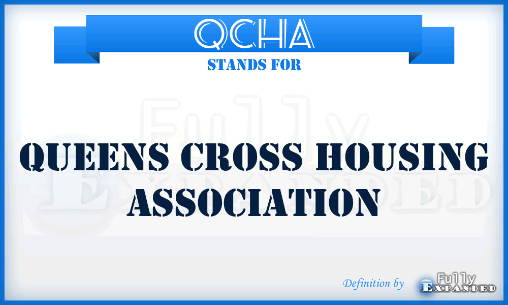 QCHA - Queens Cross Housing Association