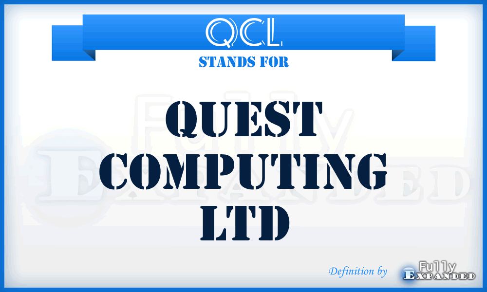 QCL - Quest Computing Ltd