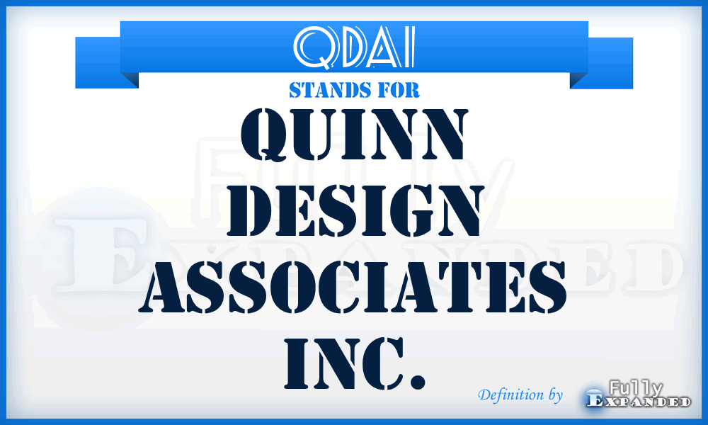 QDAI - Quinn Design Associates Inc.