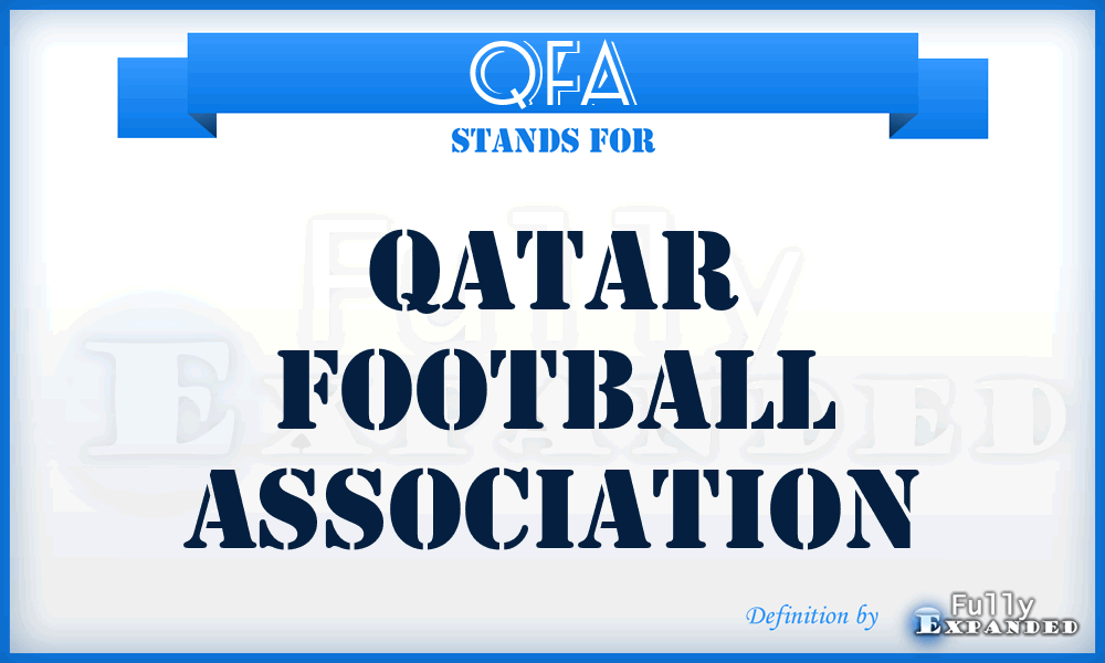 QFA - Qatar Football Association