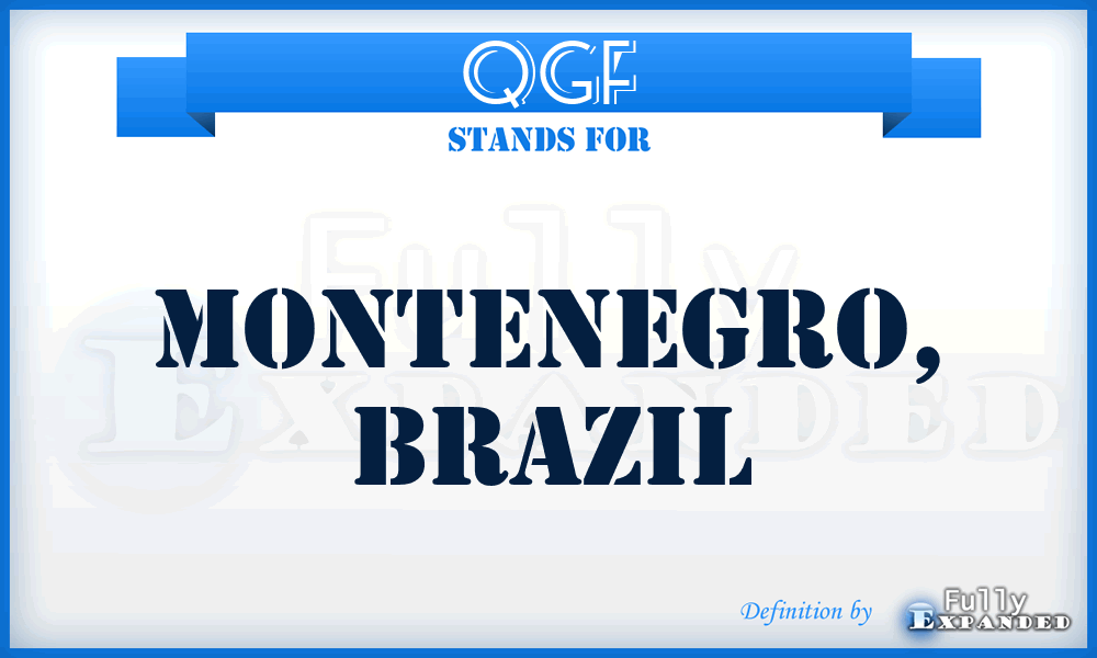 QGF - Montenegro, Brazil