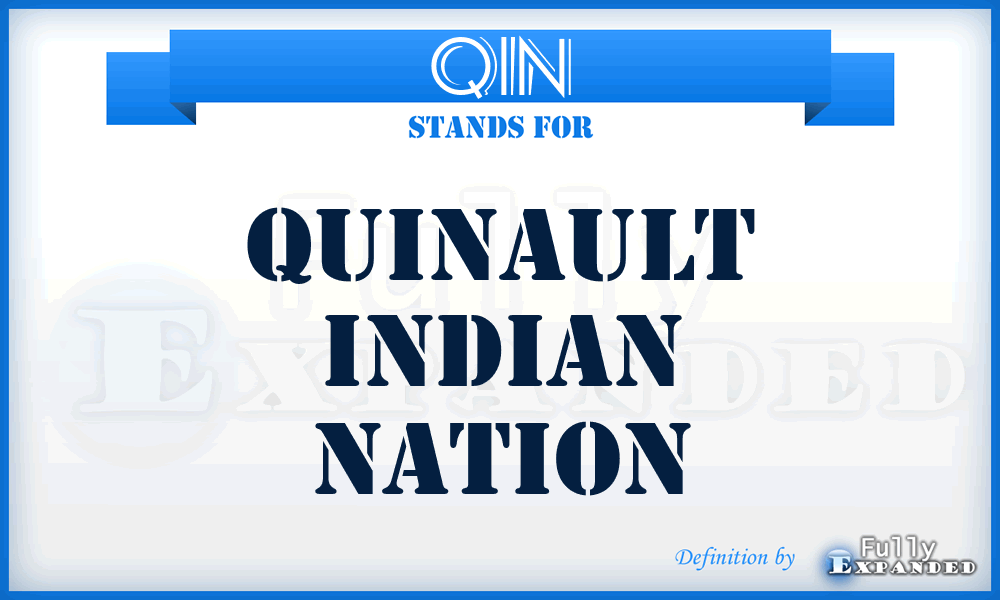 QIN - Quinault Indian Nation
