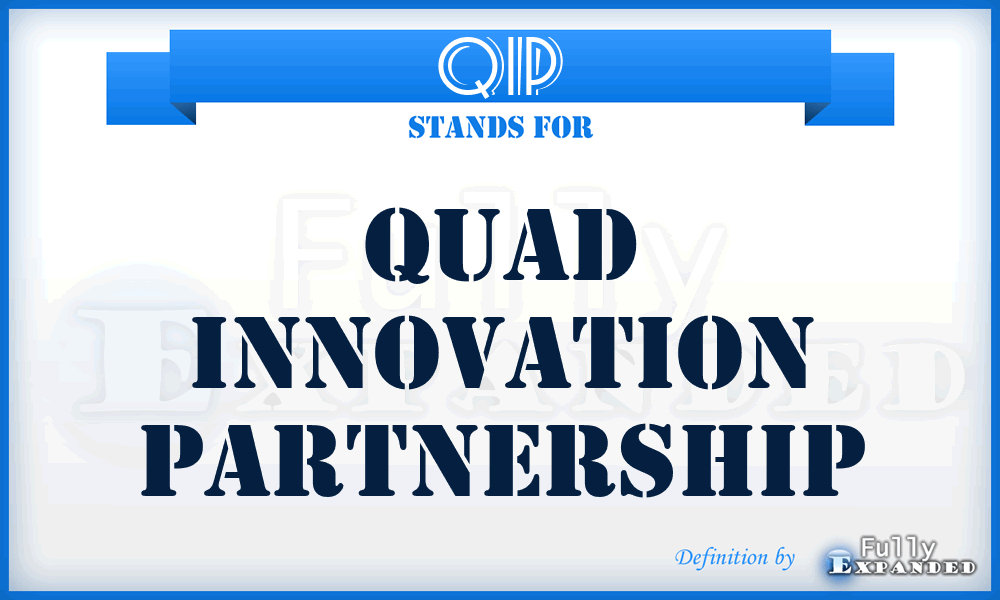 QIP - Quad Innovation Partnership