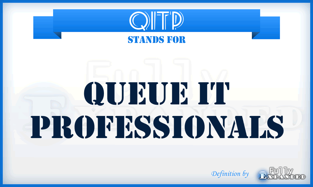 QITP - Queue IT Professionals
