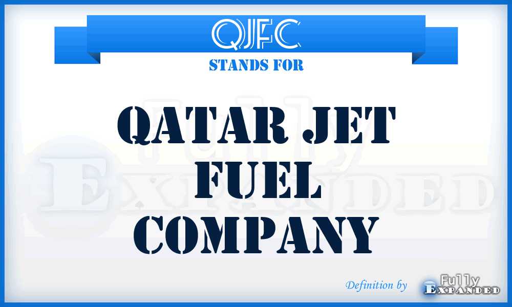 QJFC - Qatar Jet Fuel Company