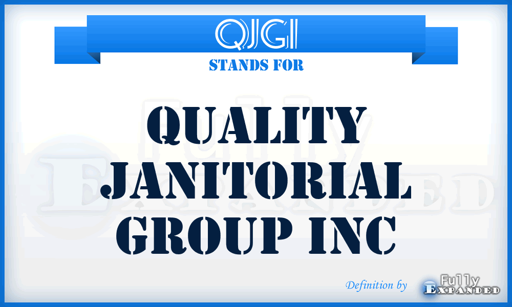 QJGI - Quality Janitorial Group Inc