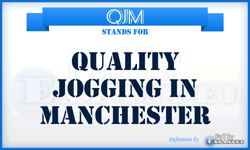 QJM - Quality Jogging in Manchester