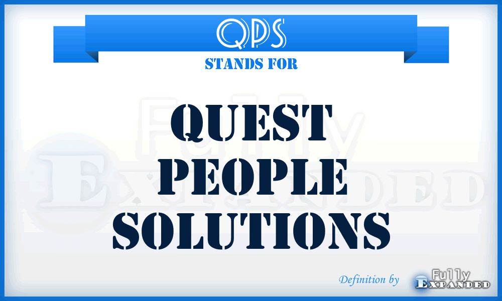 QPS - Quest People Solutions