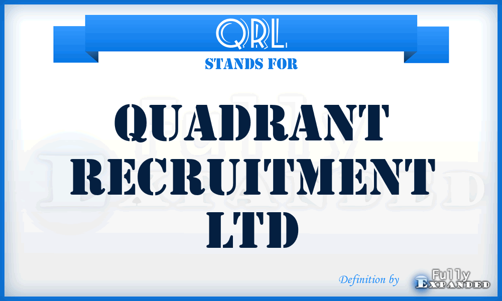 QRL - Quadrant Recruitment Ltd