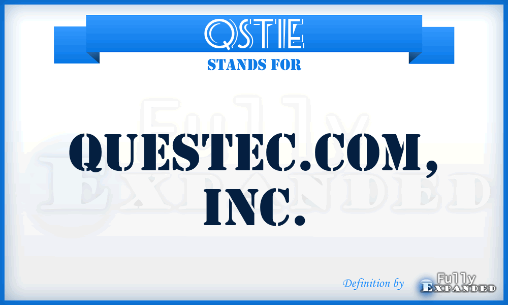 QSTIE - Questec.Com, Inc.