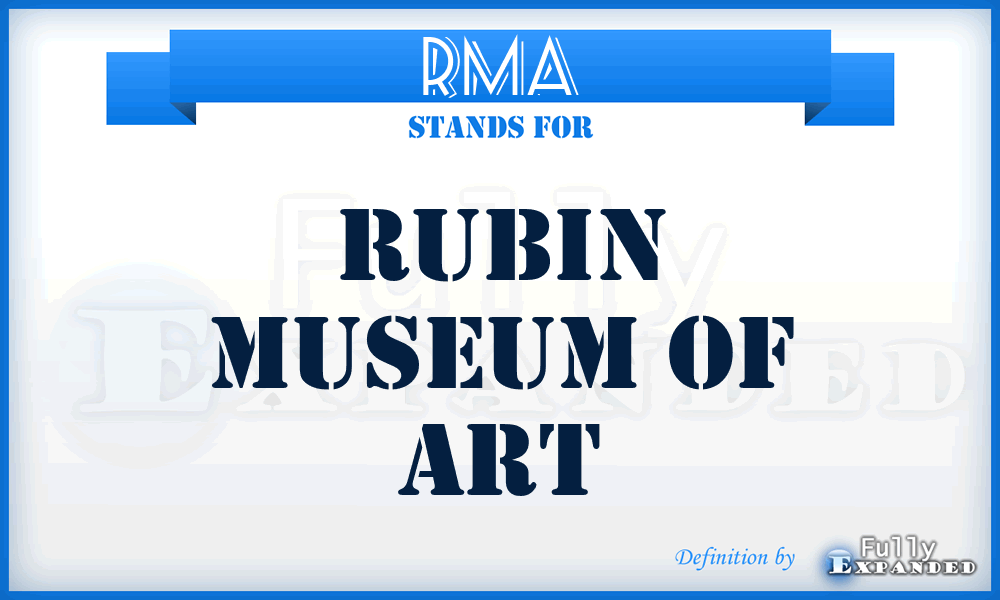RMA - Rubin Museum of Art