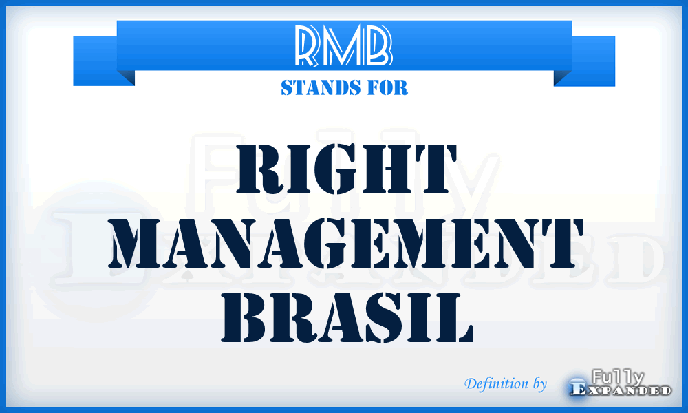 RMB - Right Management Brasil