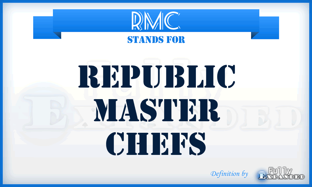 RMC - Republic Master Chefs