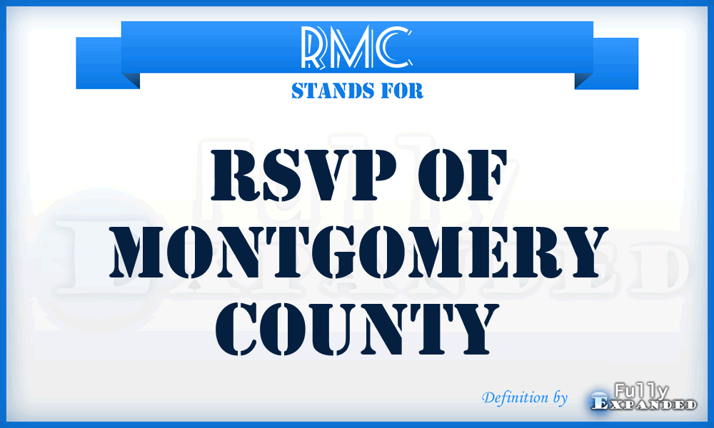 RMC - Rsvp of Montgomery County