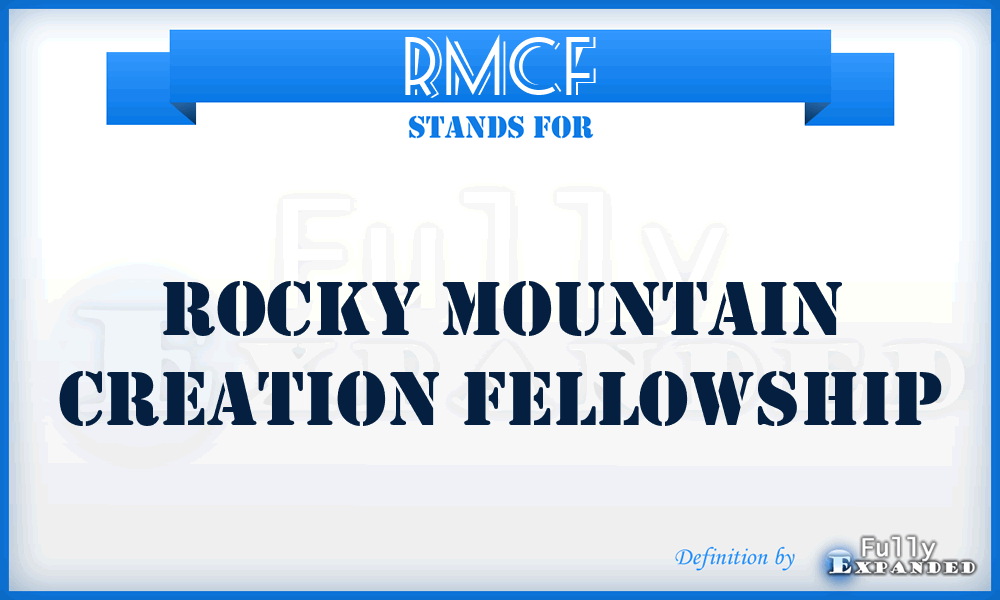 RMCF - Rocky Mountain Creation Fellowship